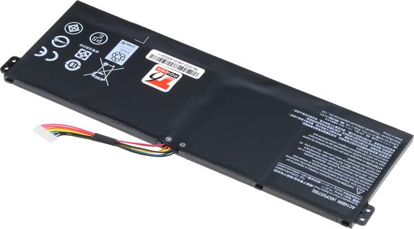 Batéria T6 Power Acer Aspire ES1-711, E5-721, V3-371, 3150mAh, 48Wh, 4cell, Li-ion 