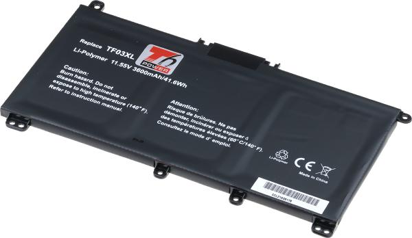 Batéria T6 Power HP Pavilion 14-CD000, 15-CC000, 15-CD000 serie, 3600mAh, 41Wh, 3cell, Li-pol