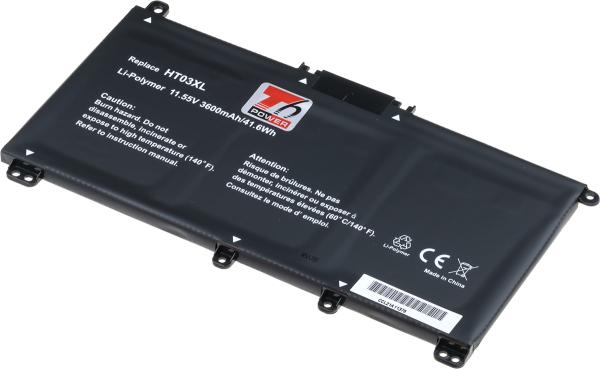 Baterie T6 Power HP 250 G7, 255 G7, 15-cs000, 15-da000, 17-by000, 3600mAh, 41Wh, 3cell, Li-pol