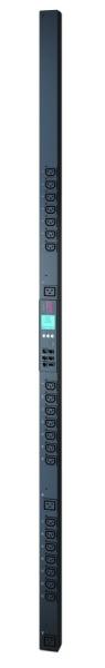 APC Rack PDU 2G, meraná, podľa výstupu s prepínaním, ZeroU, 20A/208V, 16A/230V, (21)C13 a (3)C19