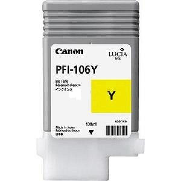 Atramentová kazeta Canon PFI-106,  žltá (PG)