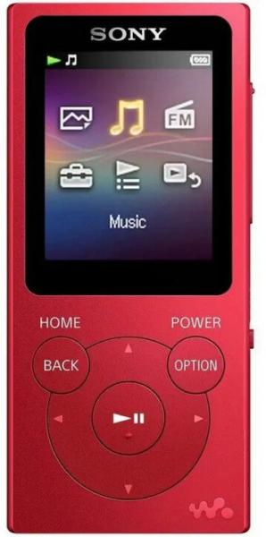 Sony MP3 8GB NW-E394L, červený