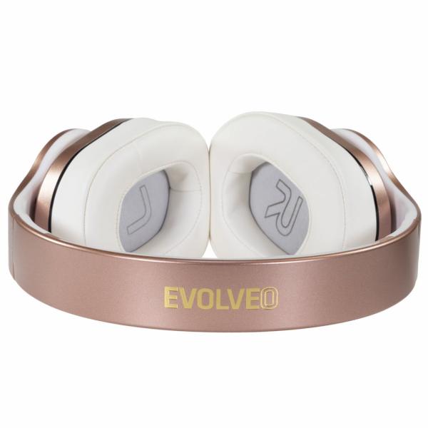 EVOLVEO SupremeSound 8EQ, Bluetooth sluchátka s reproduktorem a ekvalizérem 2v1, růžové 
