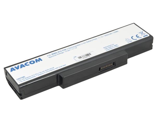 Baterie AVACOM pro Asus A72/ K72/ N71/ N73/ X77 Li-Ion 11, 1V 5600mAh