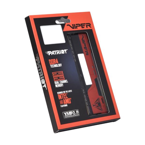 Patriot Viper Elite II/ DDR4/ 64GB/ 3200MHz/ CL18/ 2x32GB/ Red 