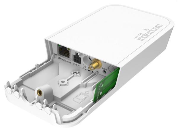 MIKROTIK RouterBOARD wAP LoRa8 kit + L4 (650MHz, 64MB RAM, 1xLAN, 1x 2,4GHz, 1x LoRa 863-870 MHz)