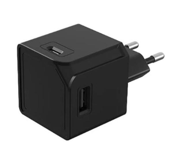 Zásuvka PowerCube USBcube ORIGINAL A+C Black (2x USB-A, 2x USB-C, 3A)