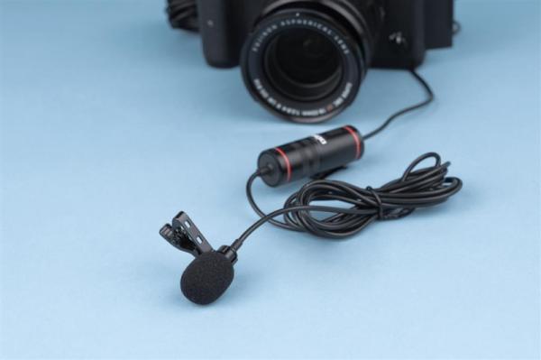Doerr LV-30 Lavalier kravatový mikrofón pre kamery aj mobily 