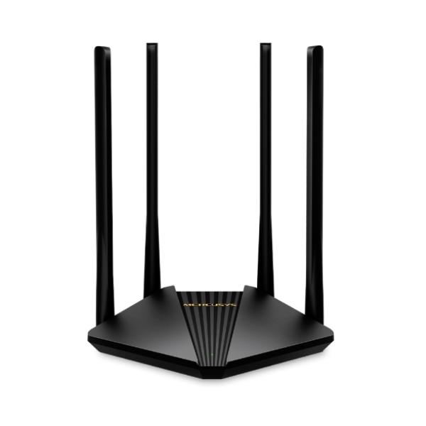 Mercusys MR30G AC1200 WiFi Gb router, 2x LAN, 1x WAN, 4x pevná anténa
