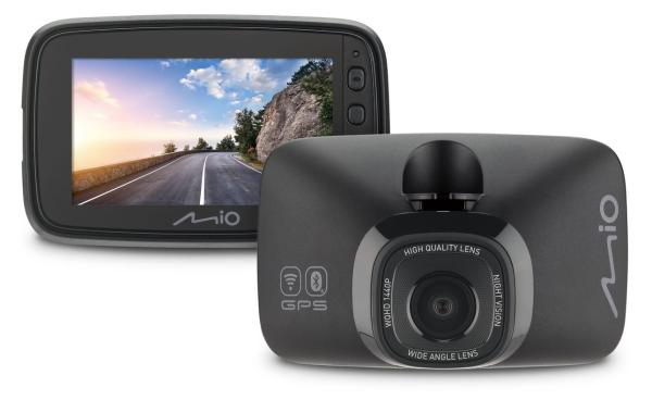 Kamera do auta MIO MiVue 818 WIFI GPS, 1440P, LCD 2, 7"