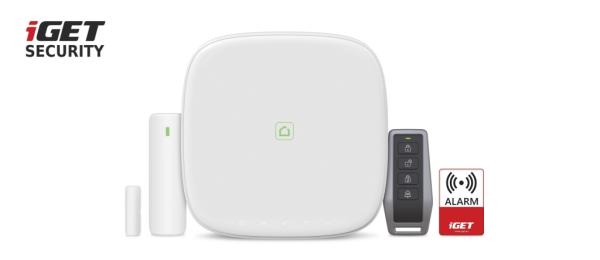iGET SECURITY M5-4G Lite - Inteligentný 4G/ WiFi/ LAN alarm, ovládanie IP kamier a zásuviek, Android, iOS
