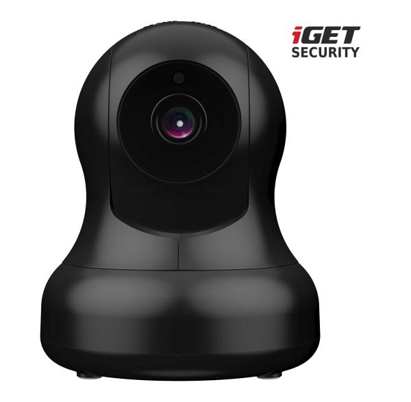 iGET SECURITY EP15 - WiFi rotační IP FullHD 1080p kamera, noční LED, microSD, pro alarmy iGET M4 a M5