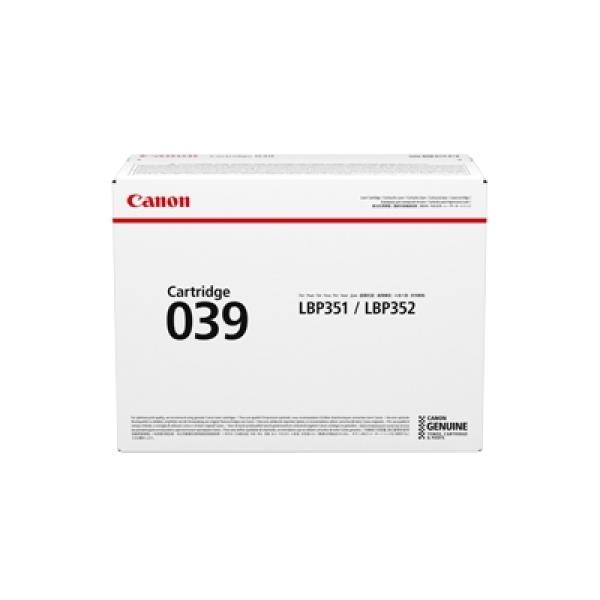 Canon TONER  CRG 039 černý pro i-Sensys LBP 351 a 352 (11 000 str.)