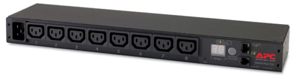 APC Rack PDU,  meraná,  1U,  16A,  208/ 230V,  (8)C13,  IEC-320 C20 2.5m