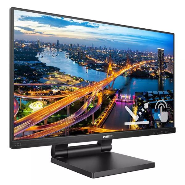 22" LED Philips 222B1TC - FHD, IPS, touch 