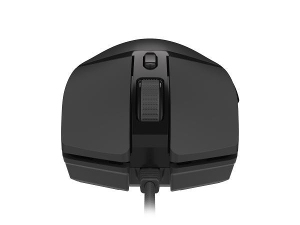 Genesis herná optická myš KRYPTON 220/ RGB/ 6400 DPI/ Herná/ Optická/ 6 000 DPI/ Drôtová USB/ Čierna 