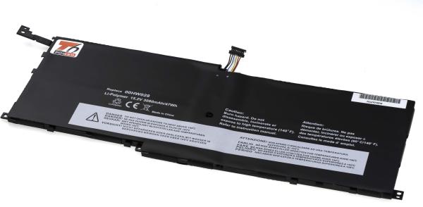 Baterie T6 Power Lenovo ThinkPad X1 Carbon 4th Gen, X1 Yoga, 3080mAh, 47Wh, 4cell, Li-Pol