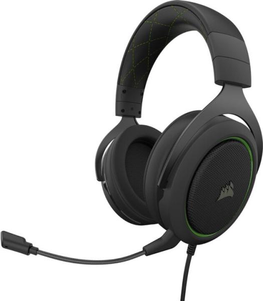 CORSAIR herní headset HS50 PRO Stereo Green