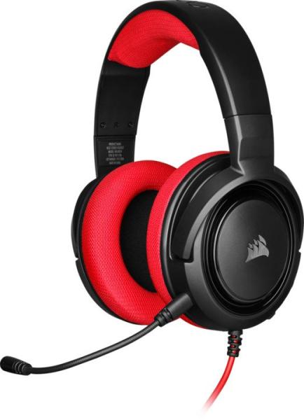 CORSAIR herní headset HS35 Red