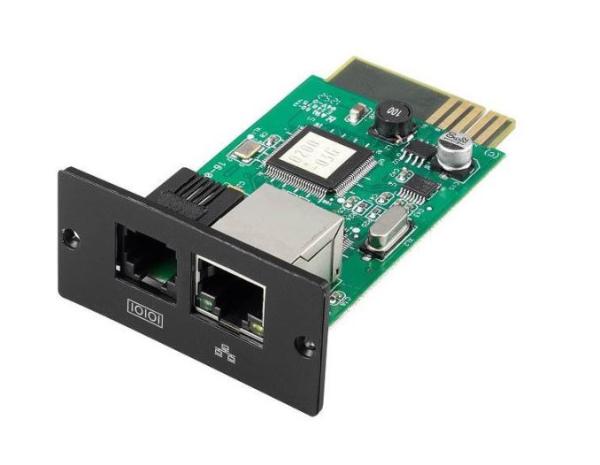 FSP SNMP karta pre UPS, 1 x LAN + 1 x EMD port