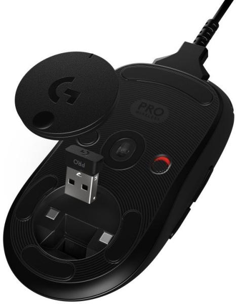 myš Logitech G Pro wireless Gaming Mouse black 