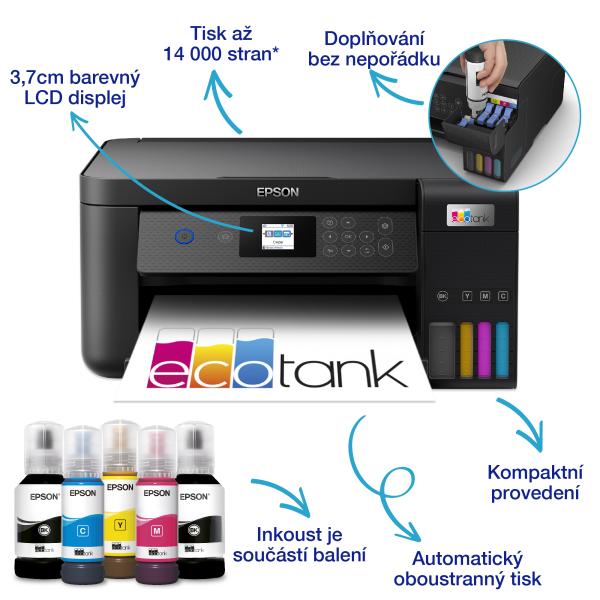 Epson EcoTank/ L4260/ MF/ Ink/ A4/ WiFi/ USB 