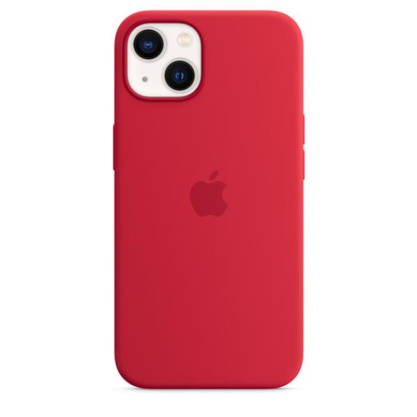 iPhone 13 Silicone Case w MagSafe – (P)RED