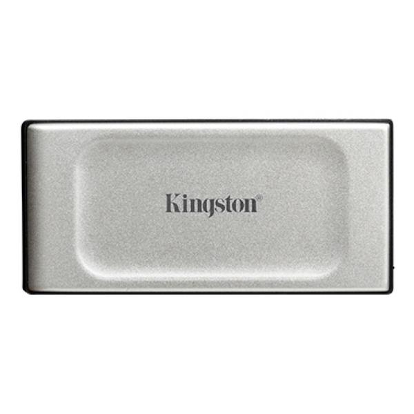 Kingston XS2000/ 500GB/ SSD/ Externý/ 2.5"/ Strieborná/ 3R