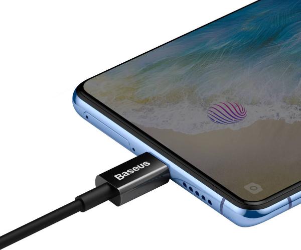 Baseus CAMYS-01 Superior Fast Charging Dátový Kábel MicroUSB 2A 1m Black 