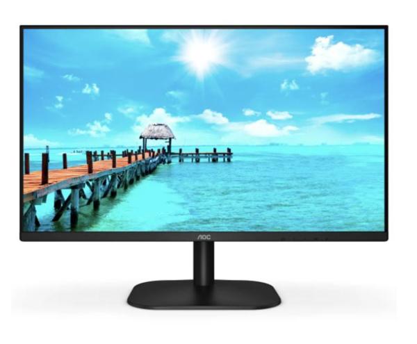 AOC/ 24B2XH/ 23, 8"/ IPS/ FHD/ 75Hz/ 7ms/ Black/ 3R