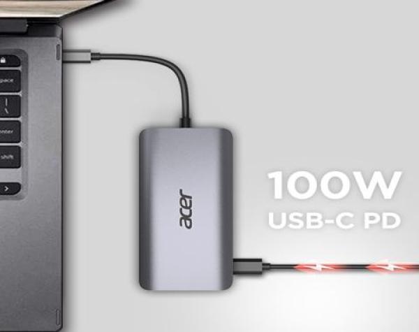 Acer 12in1 USB-C dongle (USB, HDMI, PD, CD, DP, RJ45) 