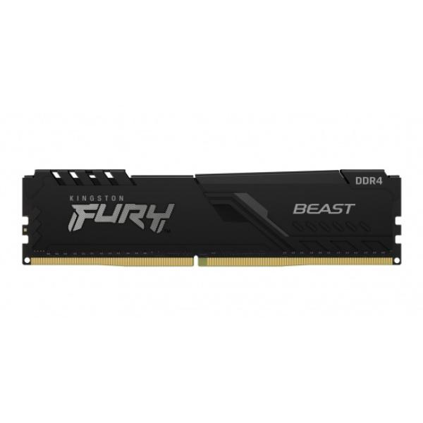 KINGSTON DIMM DDR4 8GB 3733MT/s CL19 FURY Beast Černá