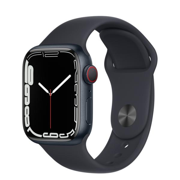 Apple Watch S7 Cell/ 45mm/ Midnight/ Sport Band/ Midnight