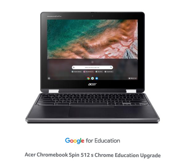 Acer Chromebook/ 512/ AN6000/ 12"/ 1366x912/ T/ 4GB/ 64GB eMMC/ UHD/ Chrome EDU/ Black/ 2R