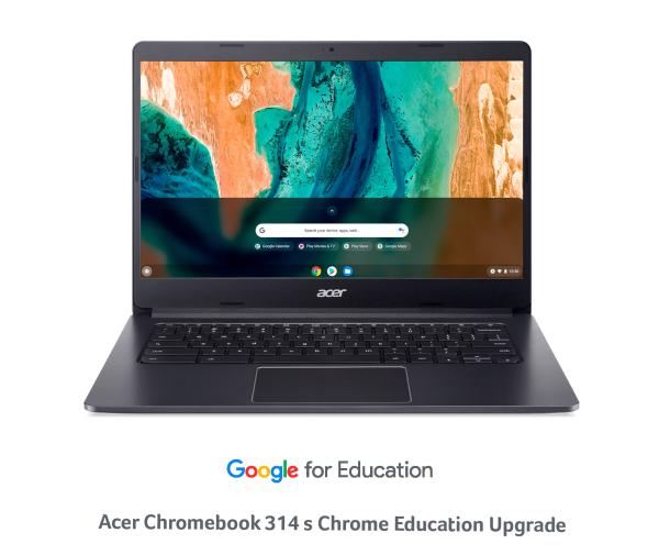 Acer Chromebook/ 314/ MT8183/ 14"/ FHD/ 4GB/ 128GB eMMC/ Mali-G72/ Chrome EDU/ Black/ 2R