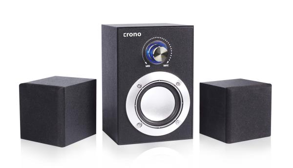 Crono CS-2106C - reproduktory 2.1, 16 W, černá