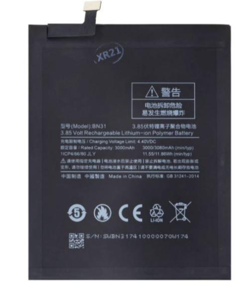Xiaomi BN31 Batéria 3080mAh (OEM)