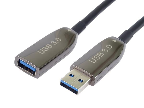 PremiumCord USB 3.2 + 2.0 AOC predlž. kábel, 15m 
