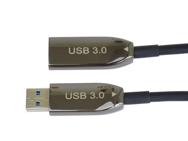PremiumCord USB 3.2 + 2.0 AOC predlž. kábel, 15m 