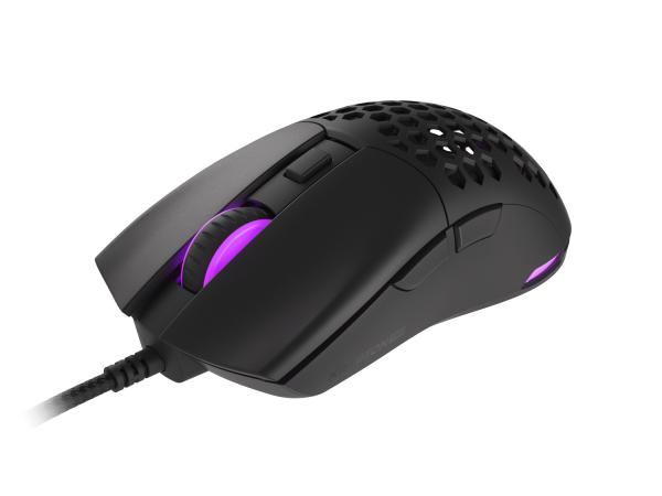 Genesis herní optická myš KRYPTON 750/ RGB/ 8000 DPI/ Herní/ Optická/ Drátová USB/ Černá 