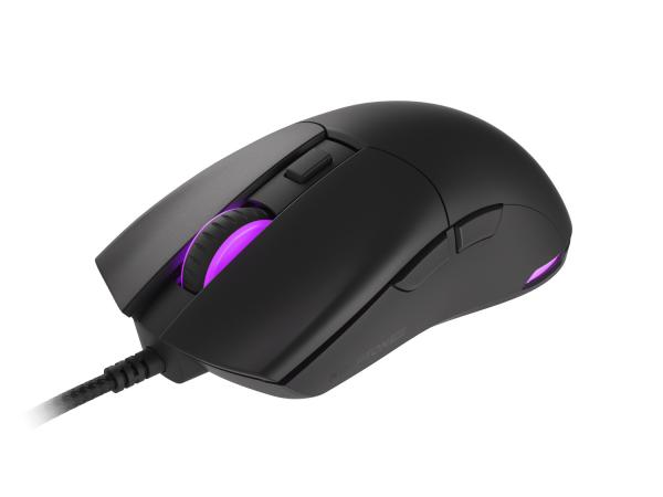 Genesis herní optická myš KRYPTON 750/ RGB/ 8000 DPI/ Herní/ Optická/ Drátová USB/ Černá 