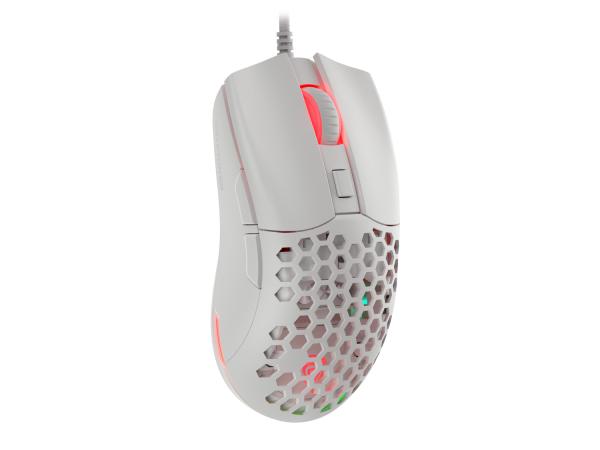 Genesis herní optická myš KRYPTON 750/ RGB/ 8000 DPI/ Herní/ Optická/ Drátová USB/ Bílá