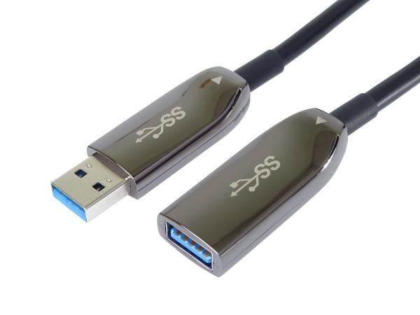 PremiumCord USB 3.2 + 2.0 AOC predlž. kábel, 7m 
