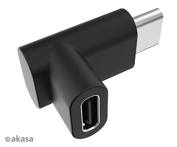 AKASA - 90 ° USB 3.1 Gen 2 Type-C na Type-C 2 ks 