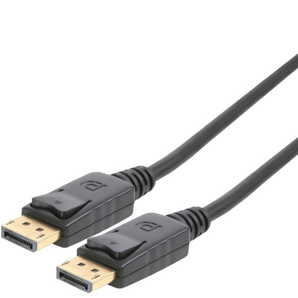 PremiumCord DisplayPort 2.0 prípojný kábel M/ M, pozlátené konektory, 1, 5m 