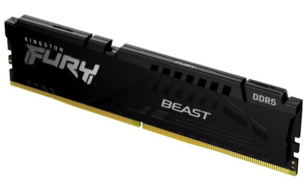 Kingston FURY Beast/ DDR5/ 16GB/ 4800MHz/ CL38/ 1x16GB/ Black