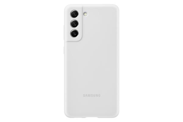 Samsung Silikonový zadní kryt S21 FE White