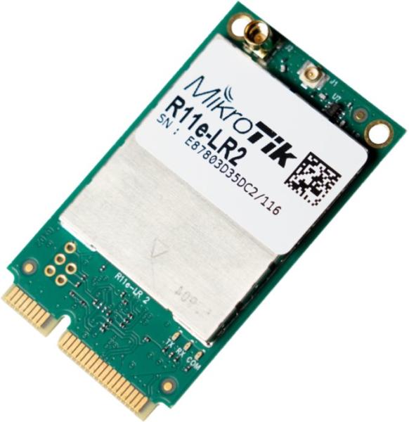 Mikrotik R11e-LR2, LoRa miniPCI-e karta, 2, 4 GHz