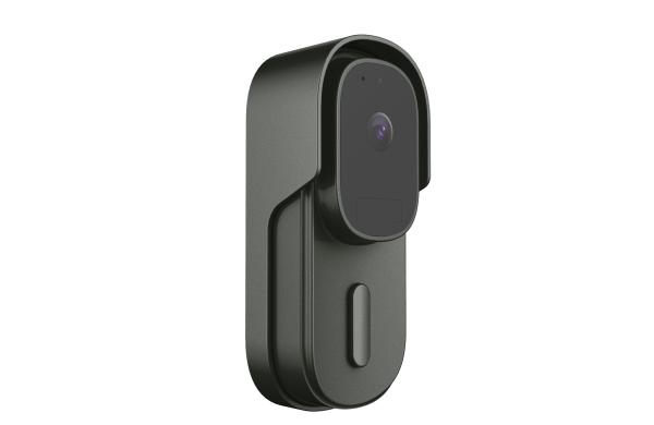 iGET HOME Doorbell DS1 Anthracite - WiFi batériový videozvonček, FullHD, obojsmerný zvuk, CZ aplikácie 