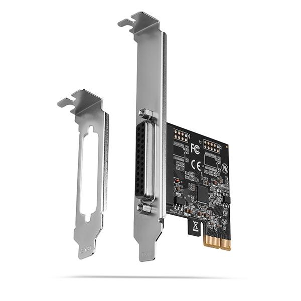 AXAGON PCEA-P1N, PCIe radič - 1x paralelný port (LPT), vr. LP